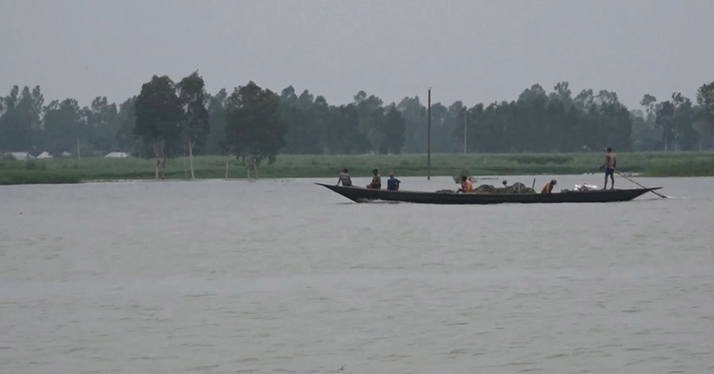 যমুনার পানি বিপৎসীমার ওপরে